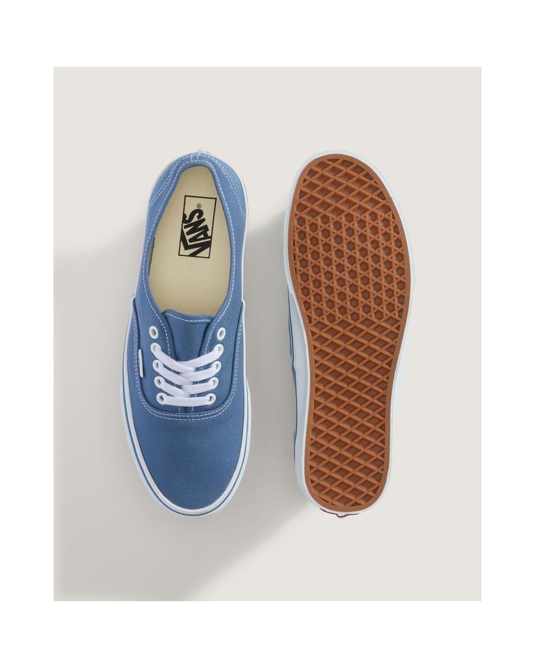 Vans Blue Authentic Canvas Trainers for men