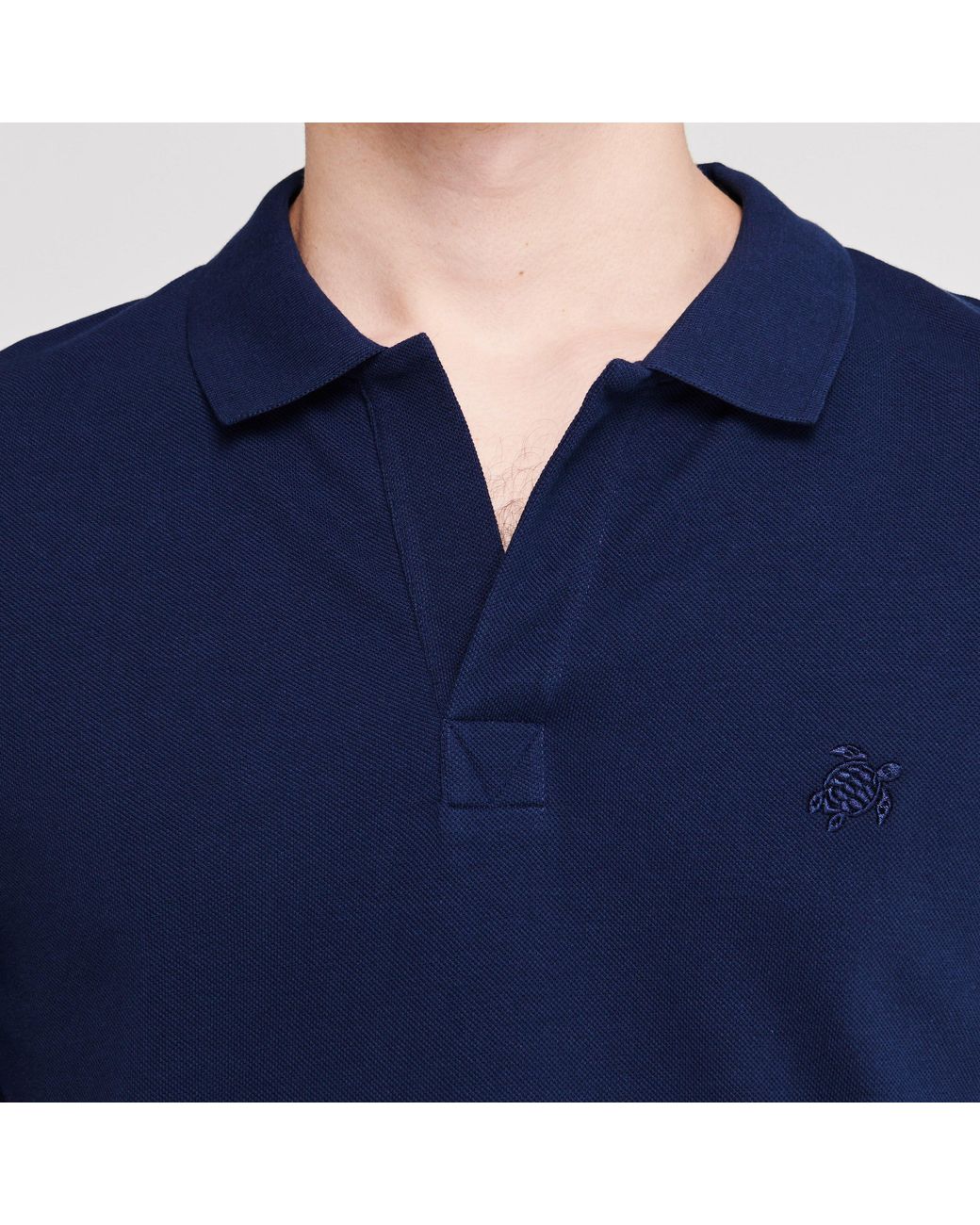 Vilebrequin Blue Palatin Polo Shirt for men