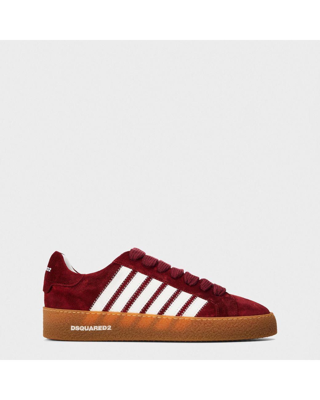 DSquared² Red Low-Top Trainers for men