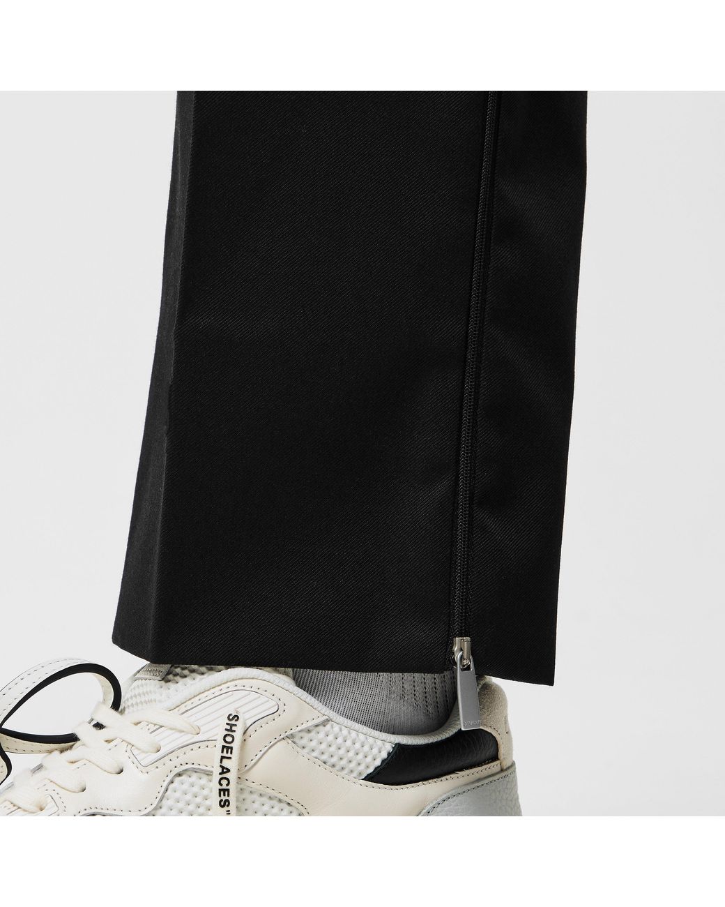 Off-White c/o Virgil Abloh Black Slim Fit Trousers for men