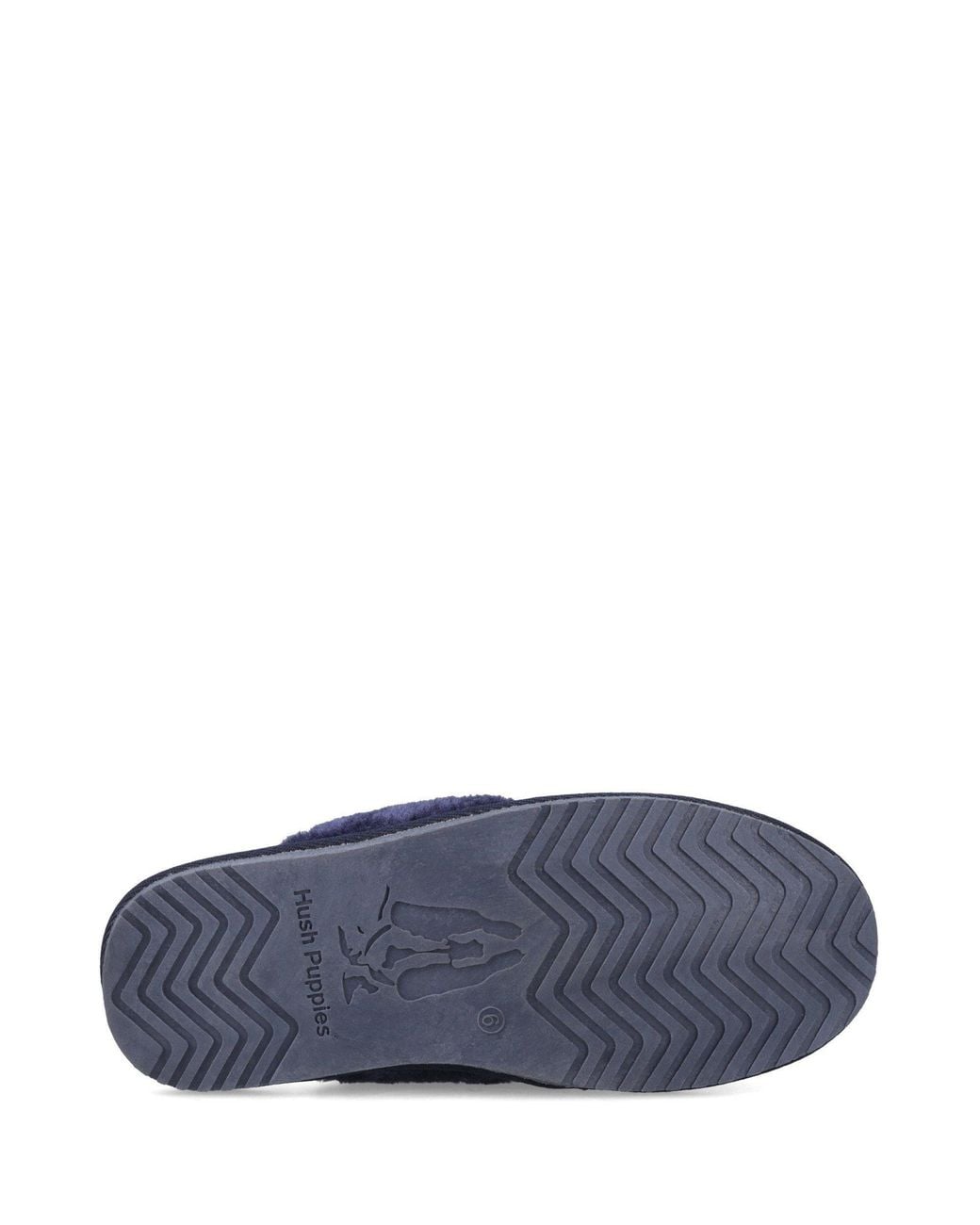 Hush Puppies Blue Arianna Cord Slipper