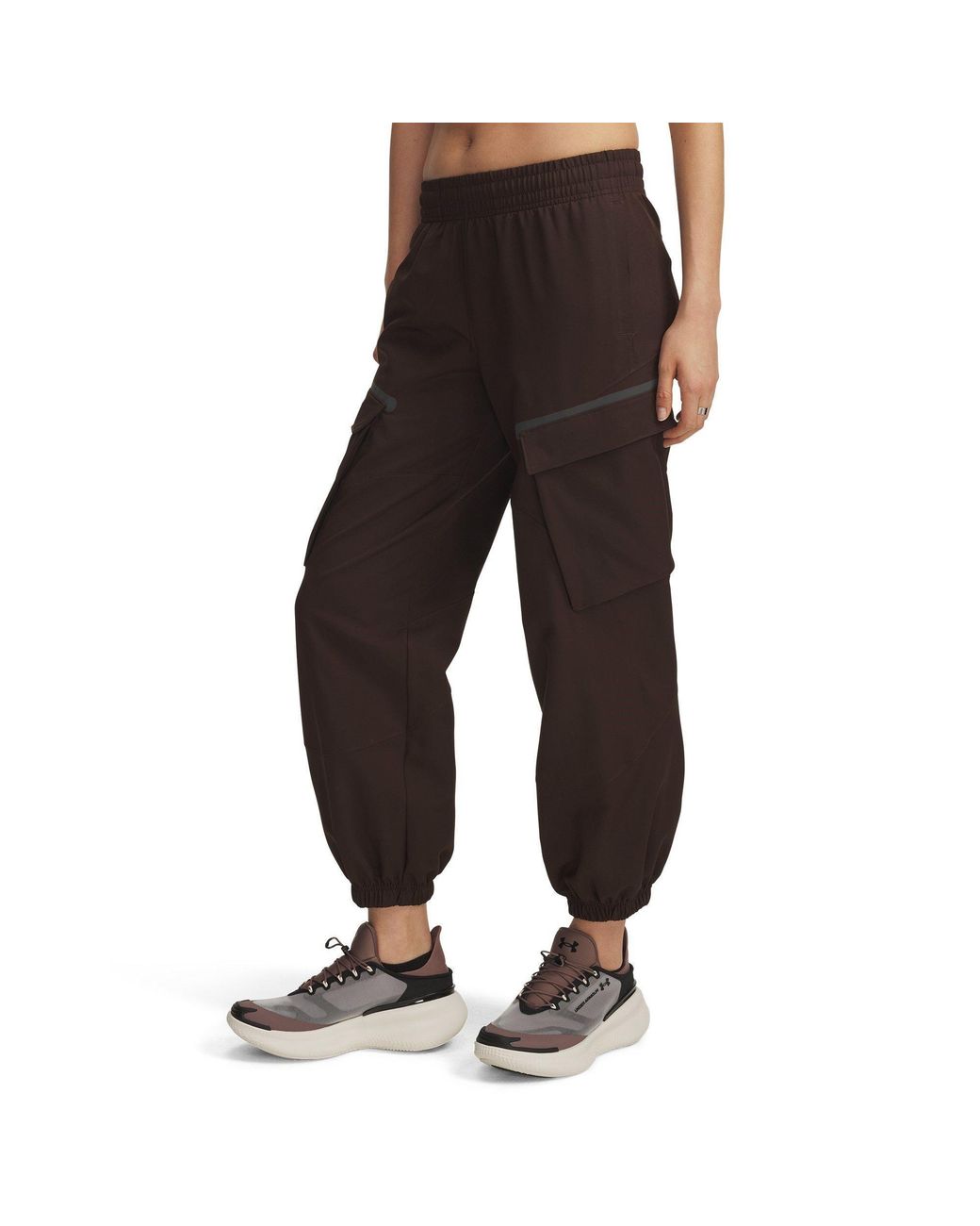 Under Armour Brown Unstoppable Closed Hem Jersey Joggers