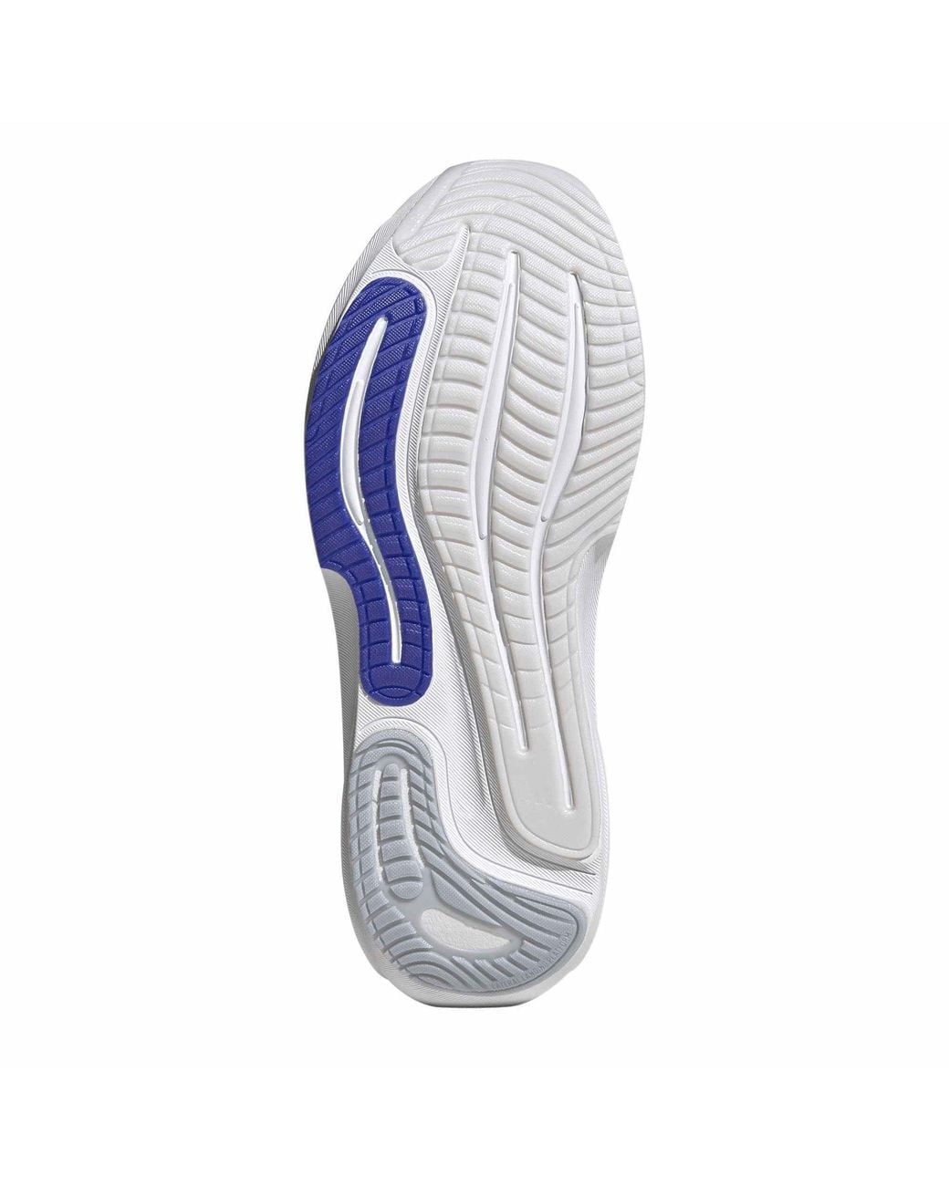 Adidas White Supernova Rise 3 Road Running Shoes for men