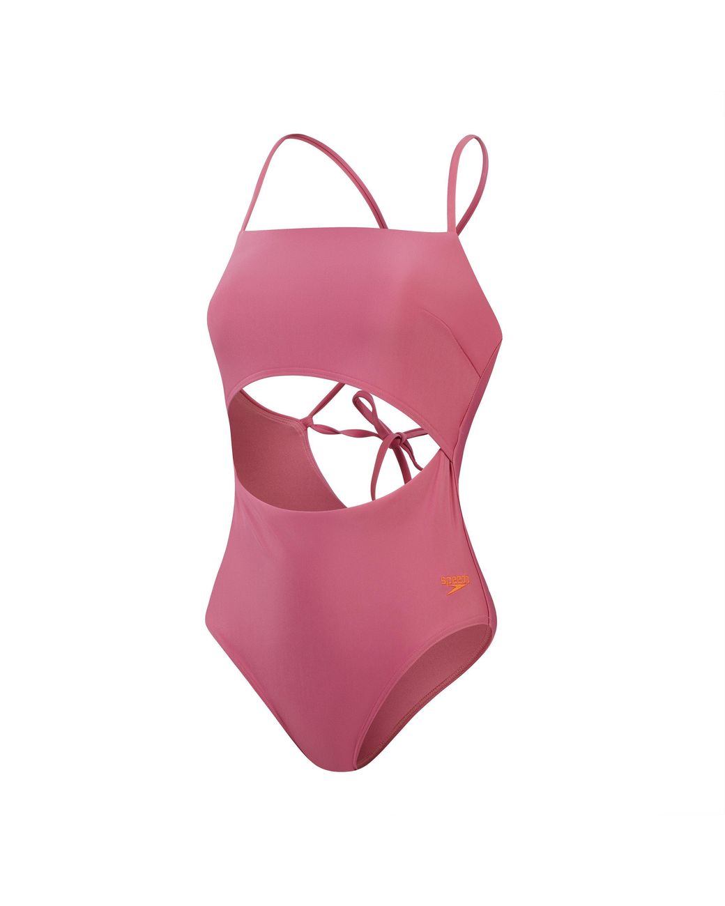 Speedo Pink Cut Out One Piece Swimsuits
