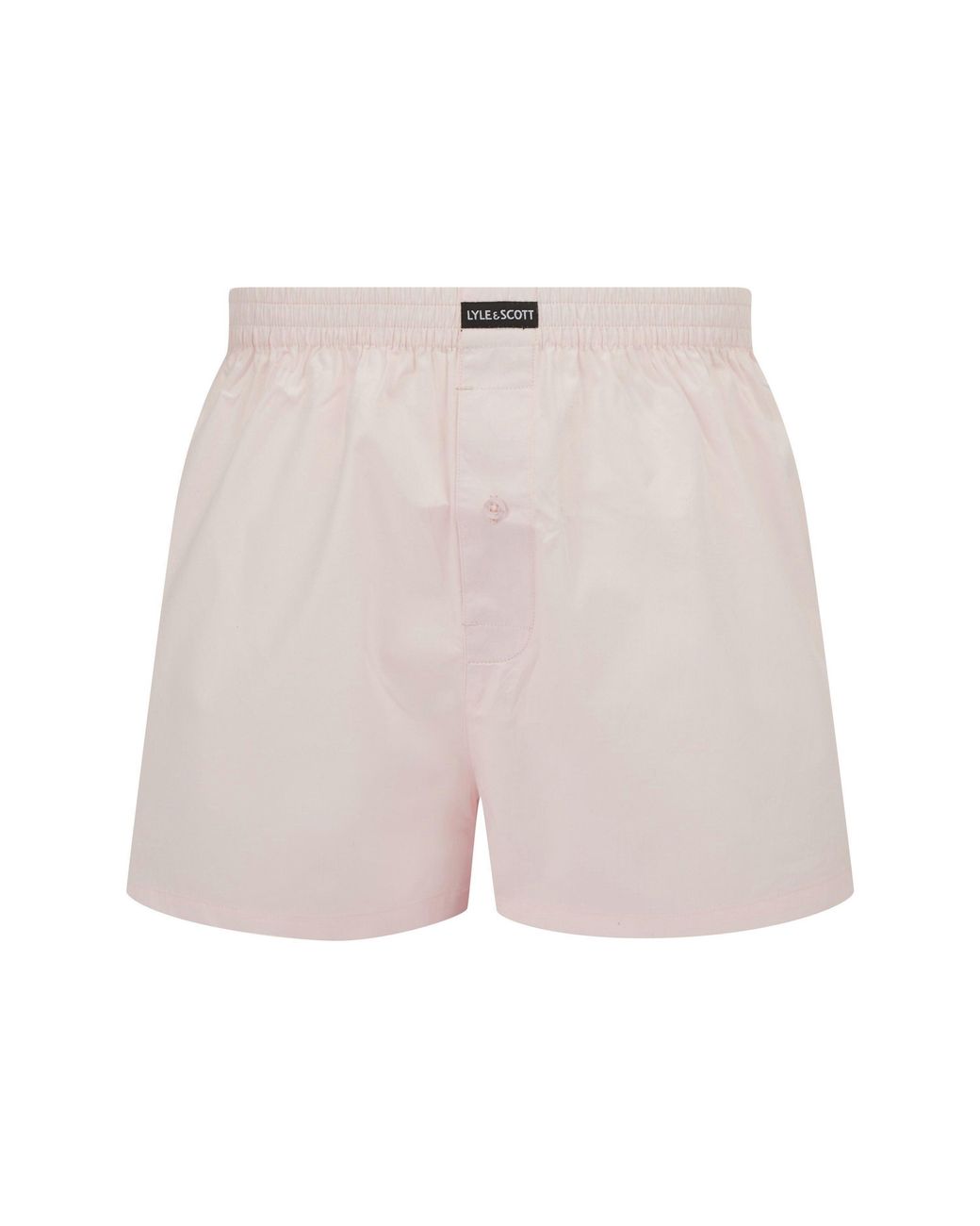 Lyle & Scott Blue And Woven Boxer Trunk Underwear for men