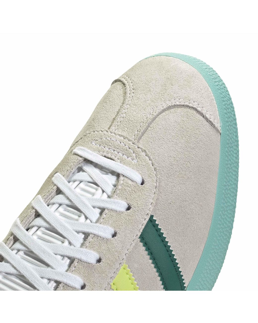 Adidas Green Gazelle Low Top Canvas Sneakers for men