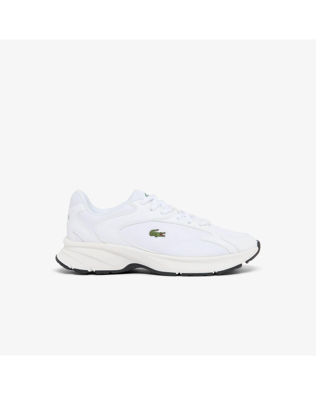 Lacoste White L003 Base Low-Top Trainers