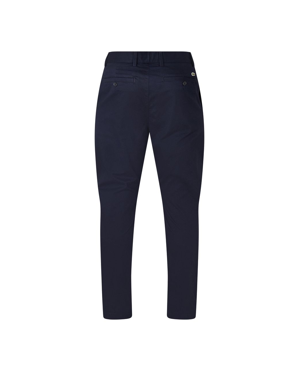 Lacoste Blue Cotton Slim Chinos for men