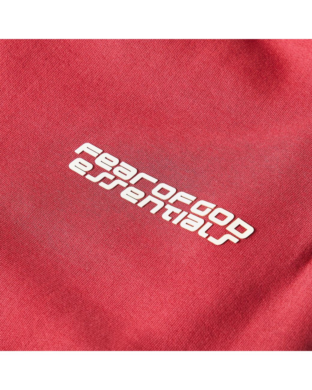 Fear Of God Red Classic Fleece Joggers for men