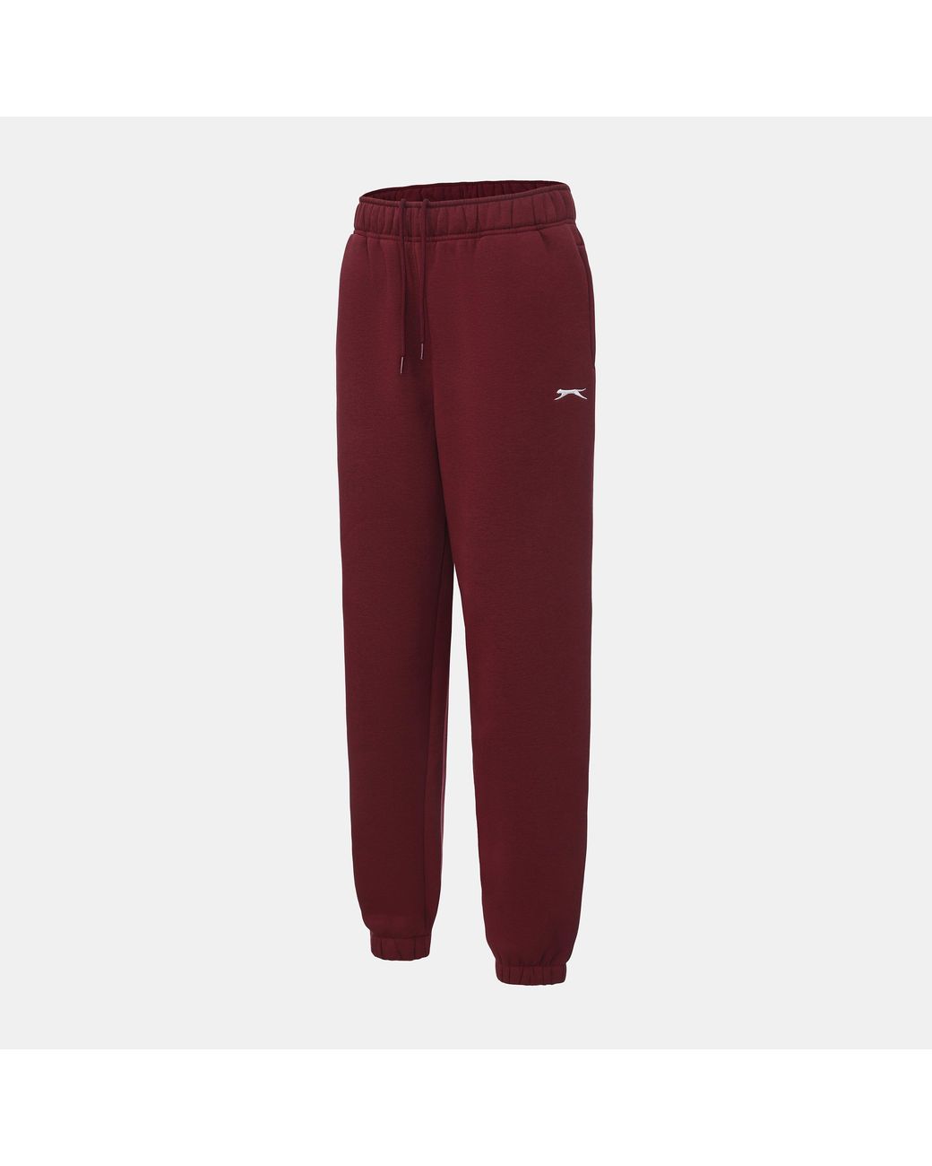 Slazenger 1881 Red Closed Hem Fleece Pants