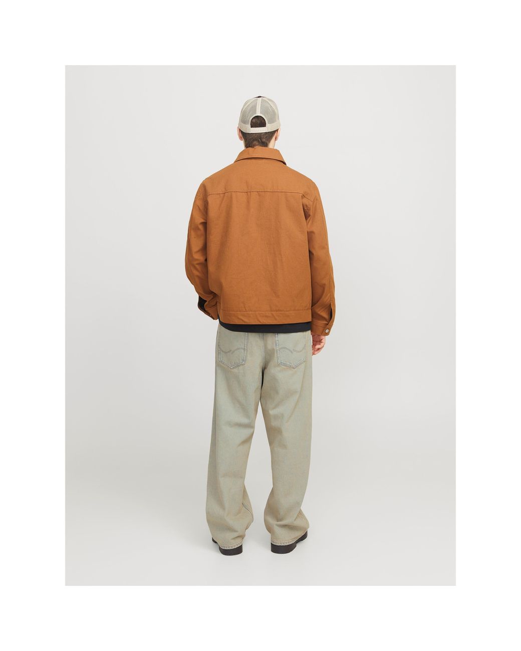 Jack & Jones Gray Jj Ron Jeans for men