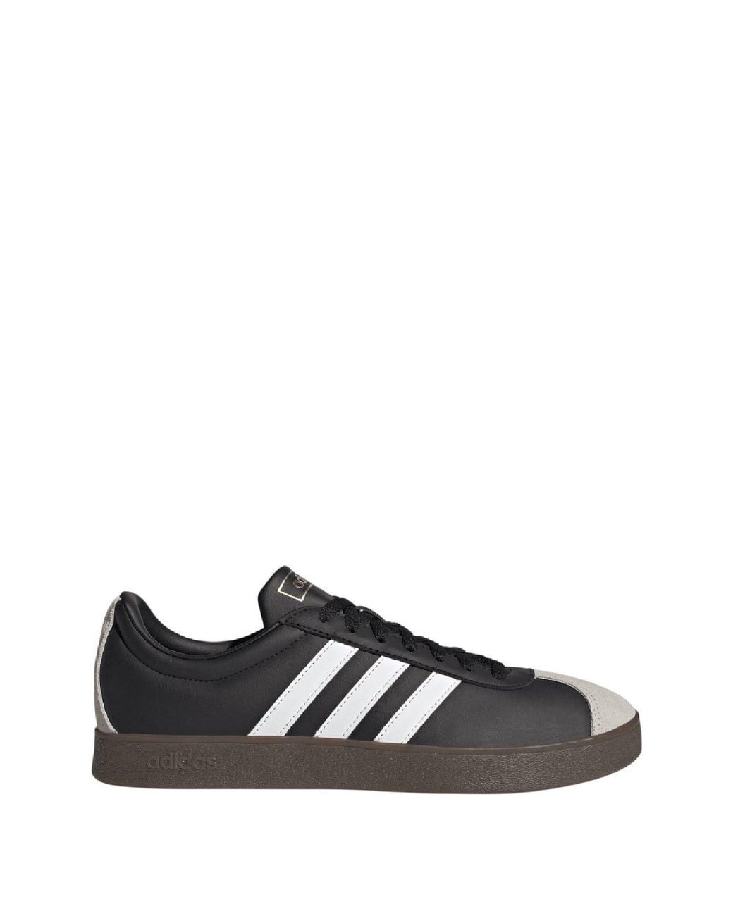 Adidas Black Vl Court 2.0 Low-Top Trainers for men