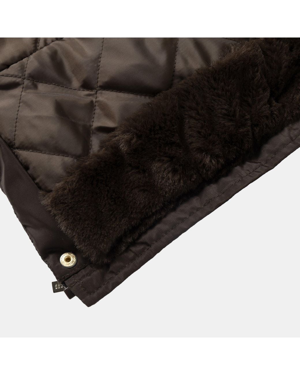 Firetrap Black Long Sleeve Mid-Length Puffer Jacket