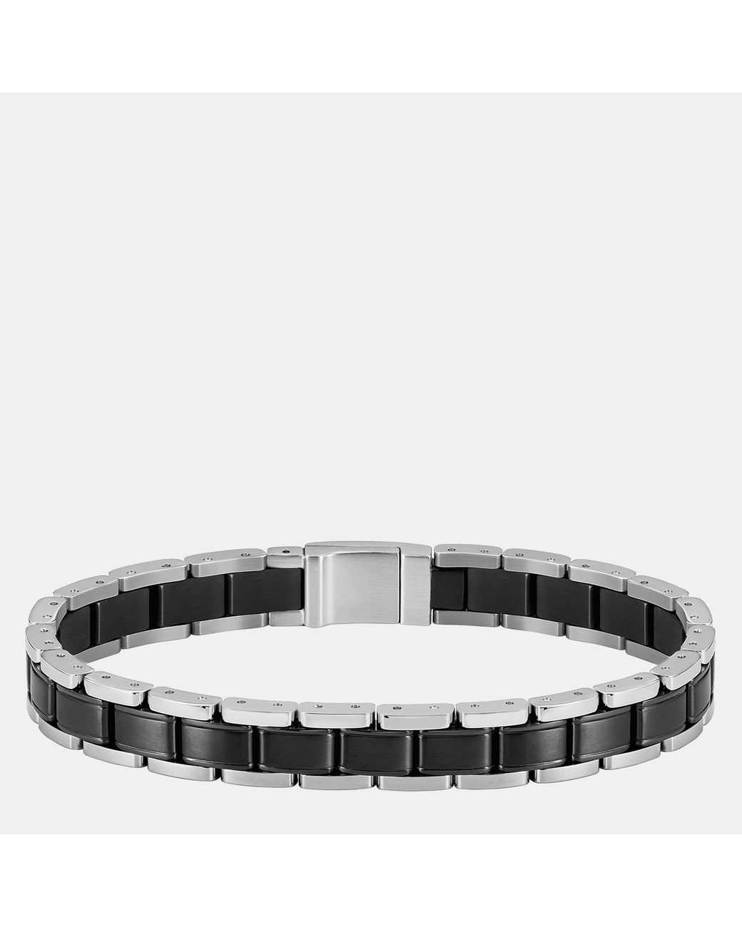 Boss Metallic Stainless Steel Magnetic Chain Bracelet for men