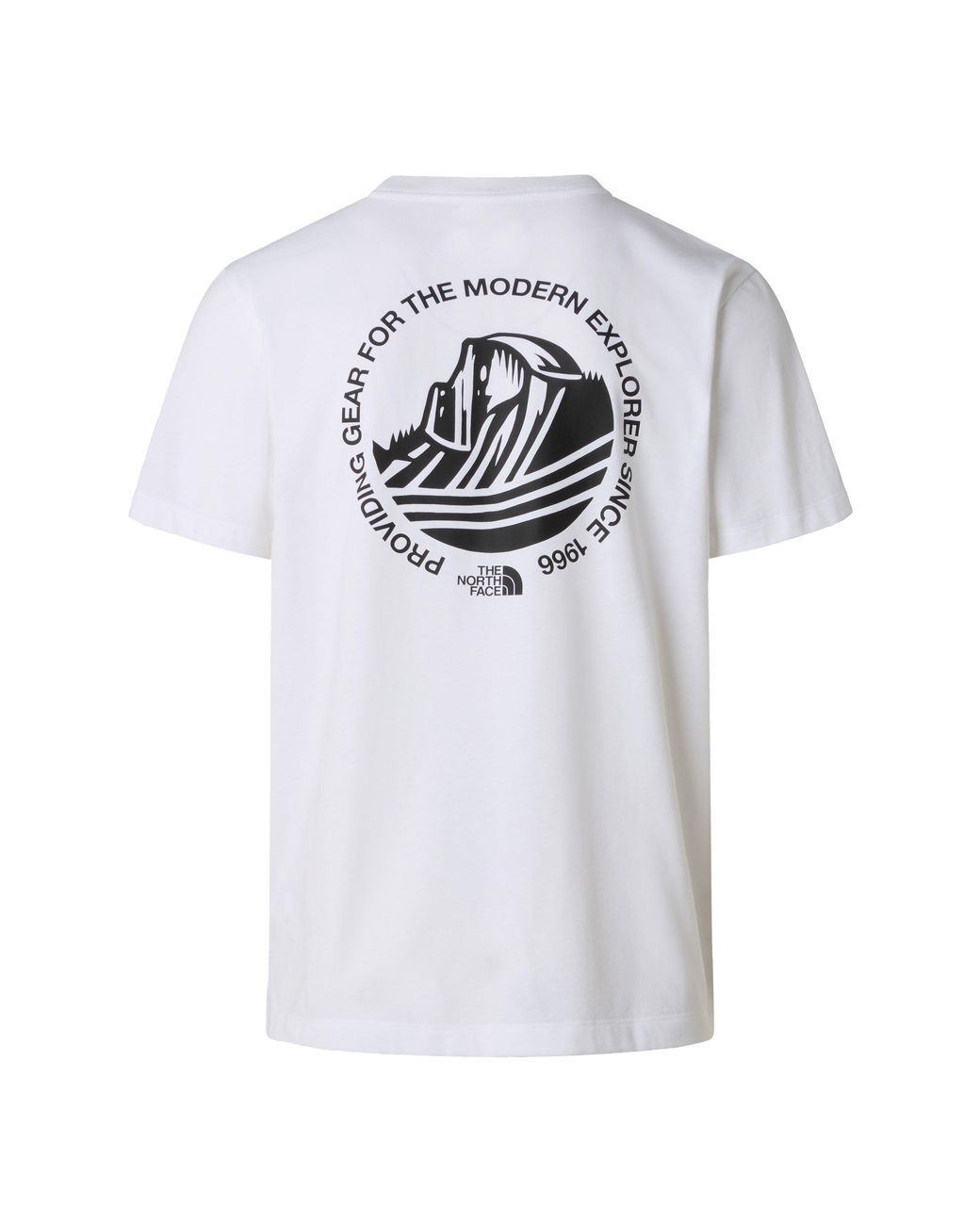 The North Face White Tnf Monte Graph Tee for men