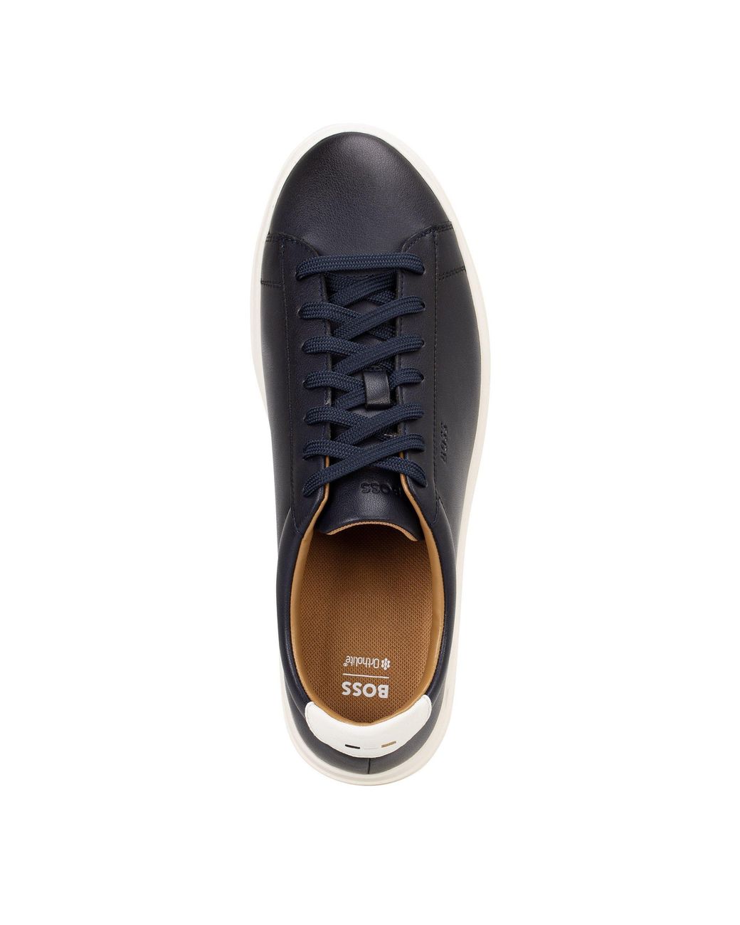 Boss Blue Kieran Tennis Low Everyday Trainers With Contemporary Styling for men