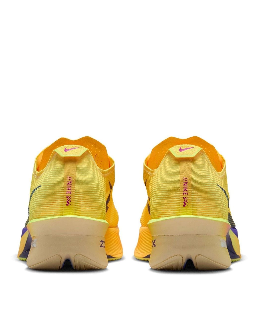 Nike Yellow Vaporfly 4 Road Racing Shoes