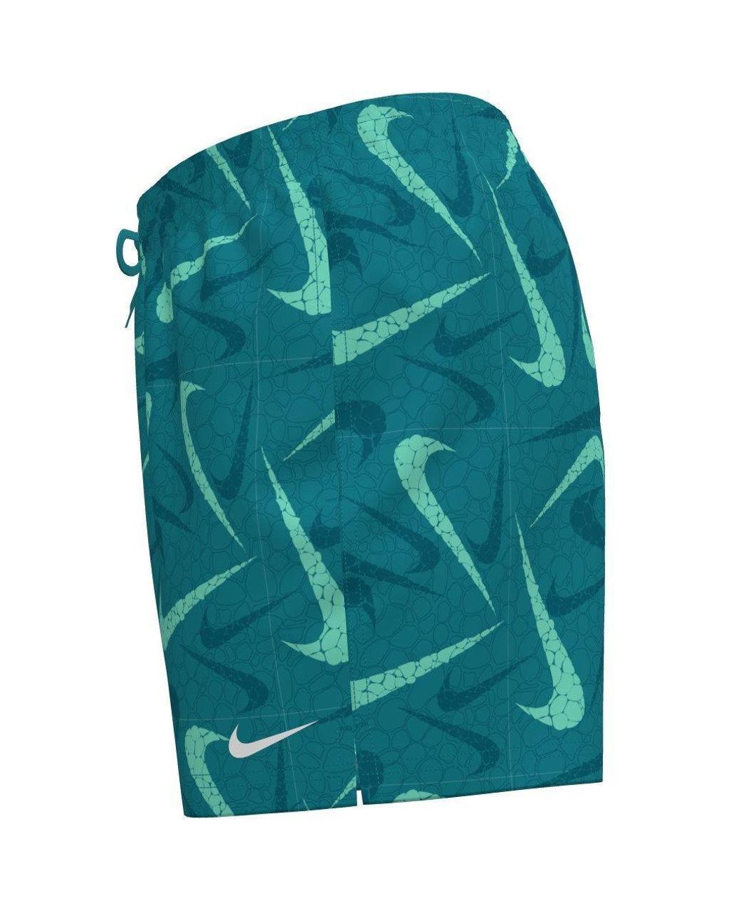 Nike Green Swim Breaker 5 Brief-Lined Volley Short for men