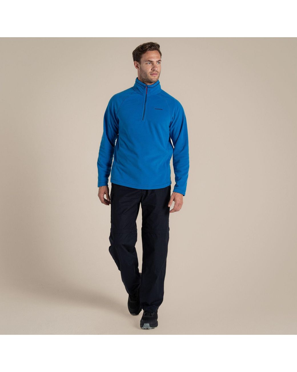 Craghoppers Blue Kiwi Convertible Water-Repellent Trousers for men