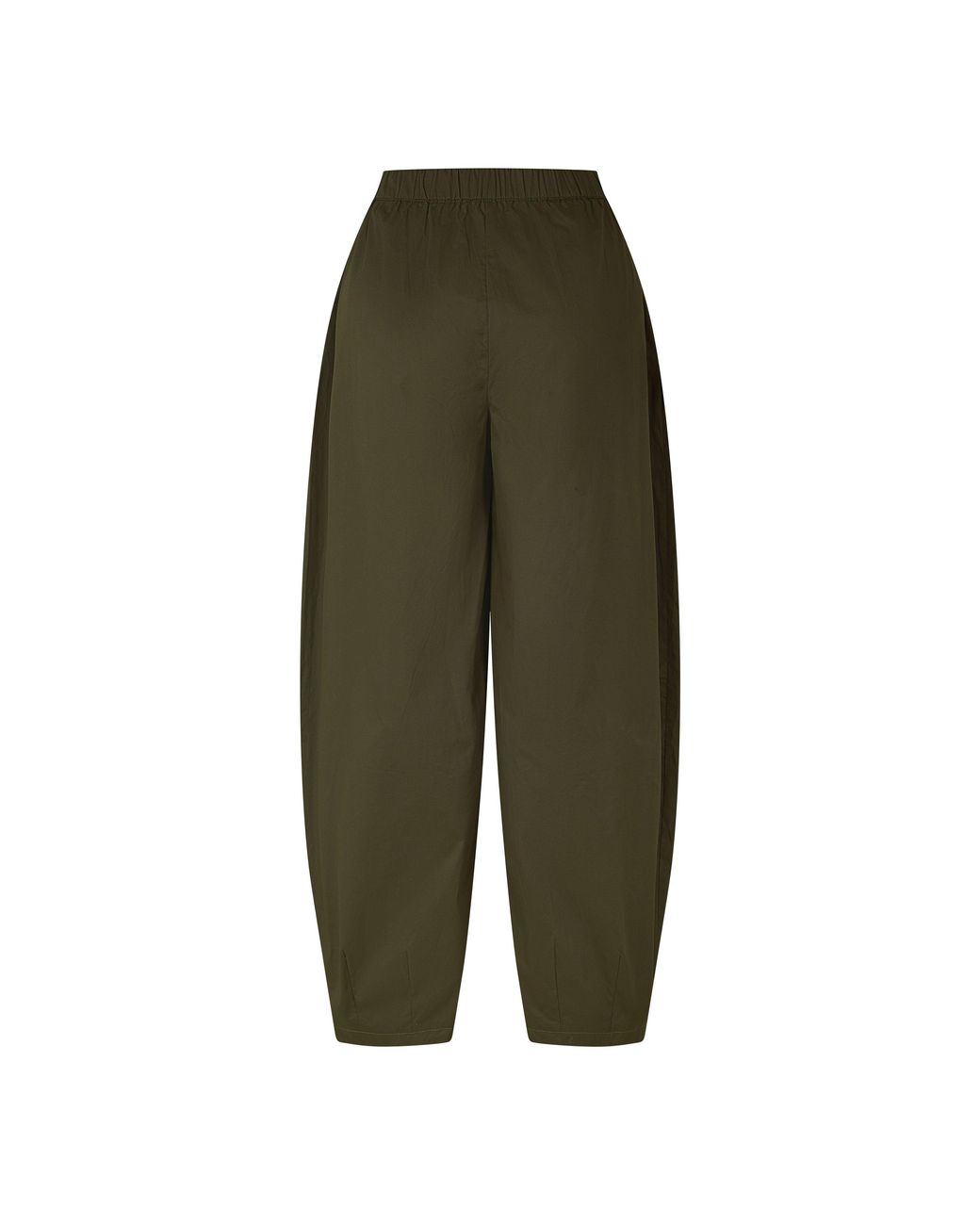 I Saw It First Natural Pleated Barrel Trousers