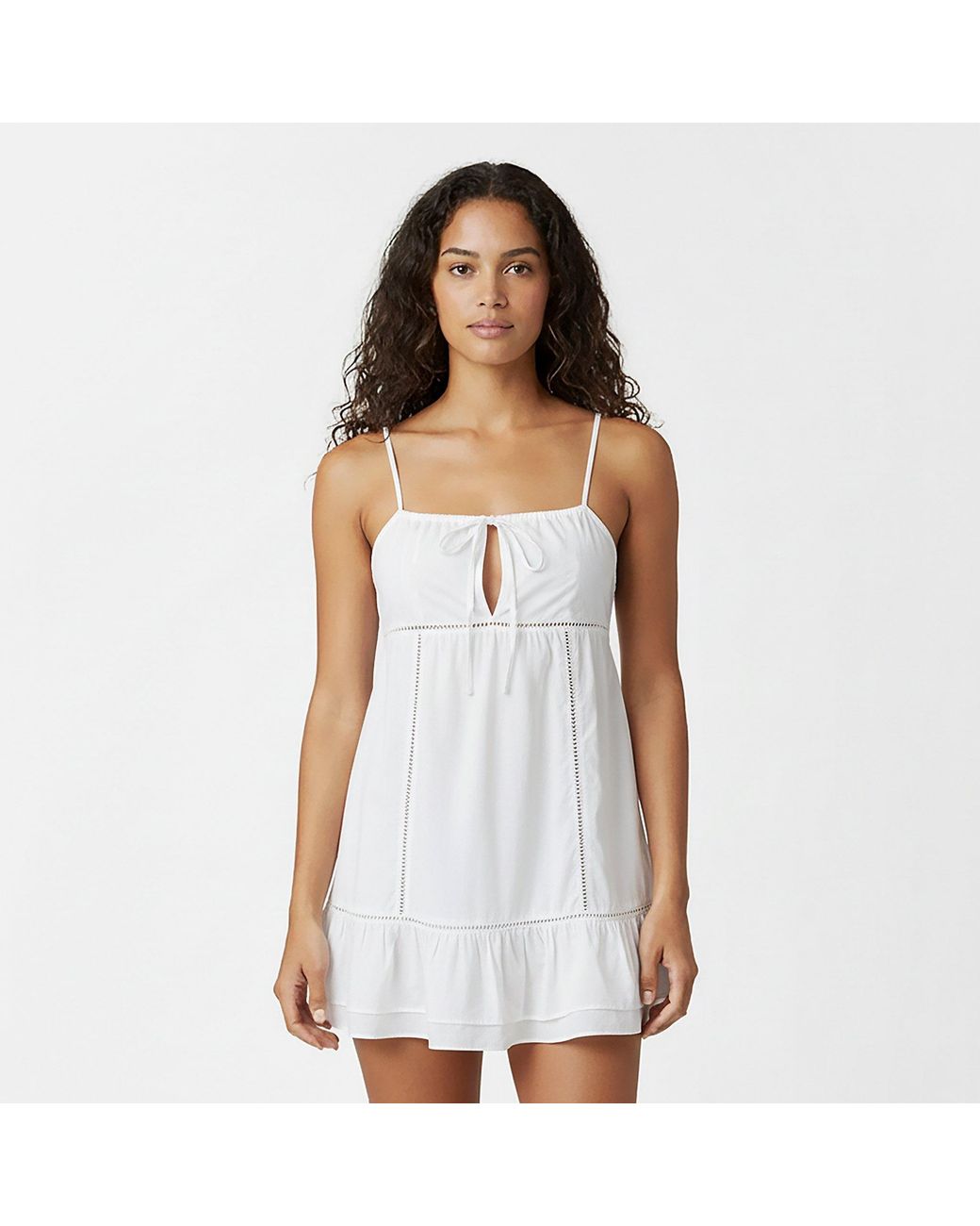 Jack Wills White Baby Doll Dress