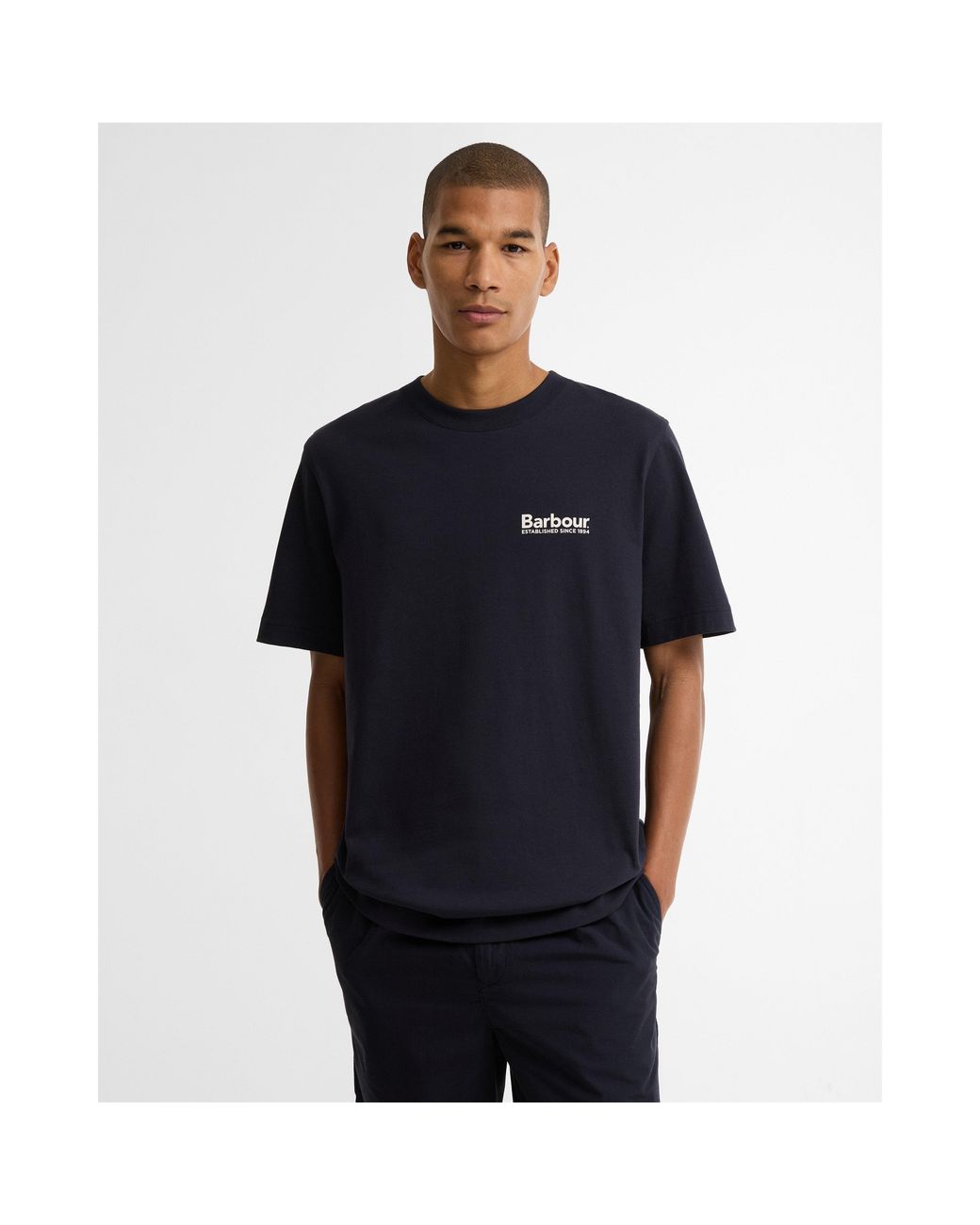 Barbour Blue T-Shirt for men