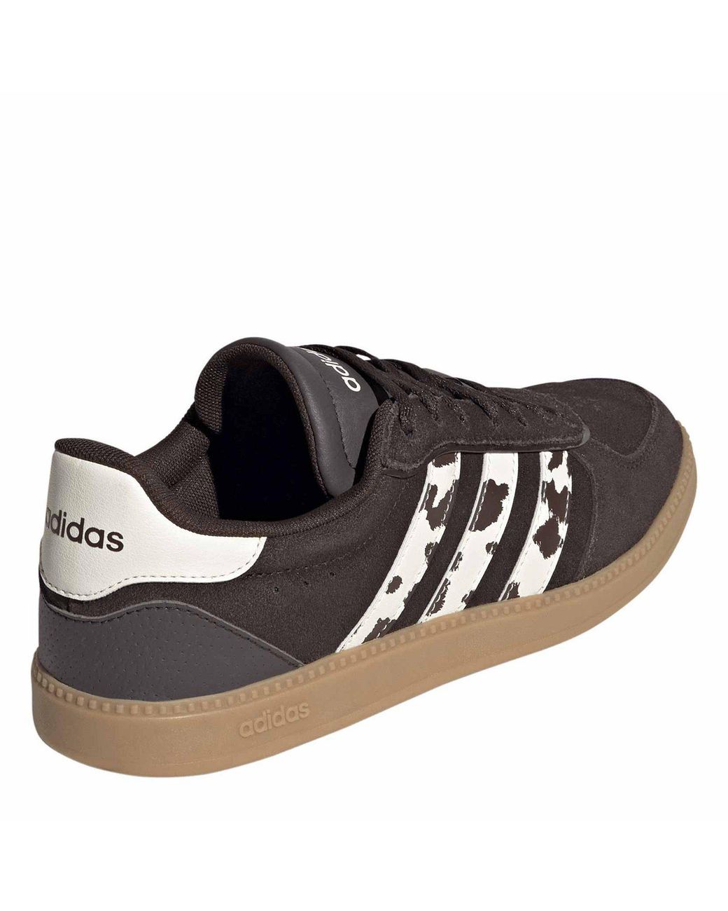 Adidas Brown Breaknet Sleek Suede Shoes