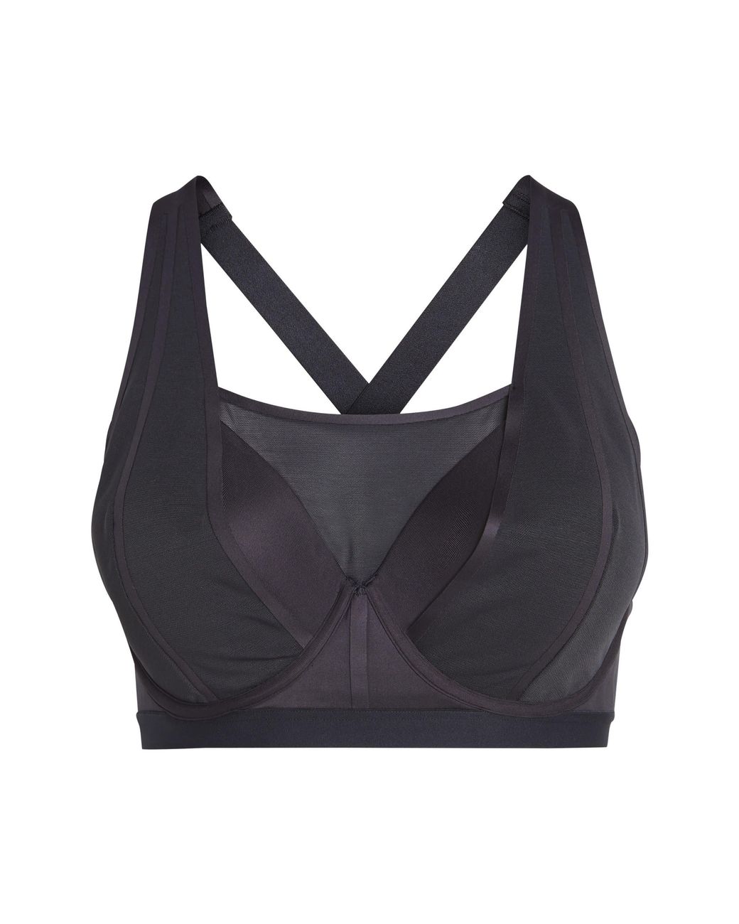 Adidas Blue Collective Power Luxe High Support Medium Impact Sports Bra (Plus Size)