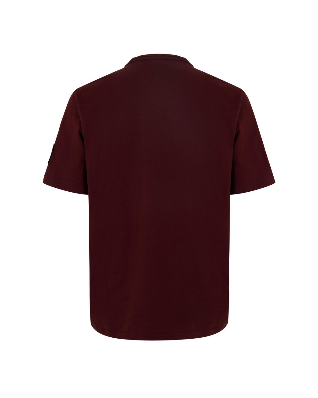 Calvin Klein Red Monogram Badge T-Shirt for men