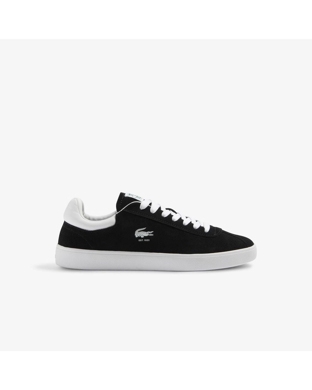 Lacoste Black Base Shot Suede for men