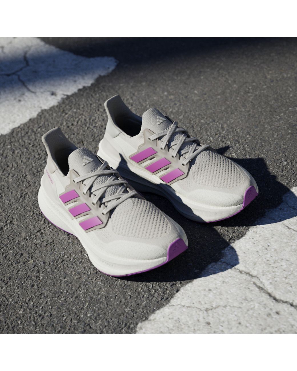 Adidas Pink Ultraboost 5 Running Shoes