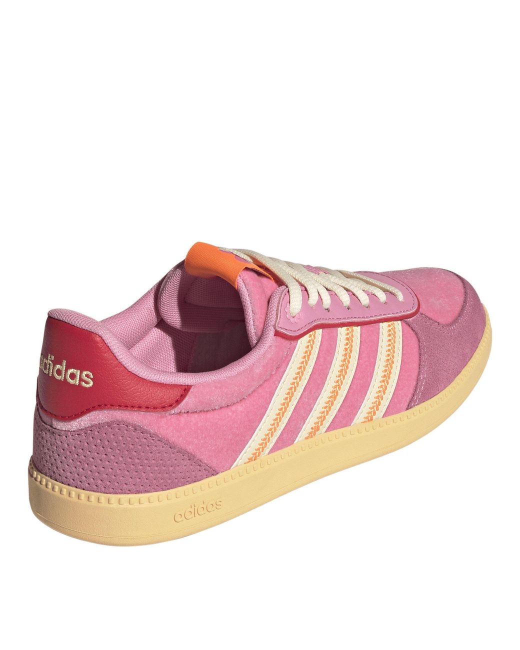 Adidas Pink Breaknet Sleek Suede Shoes