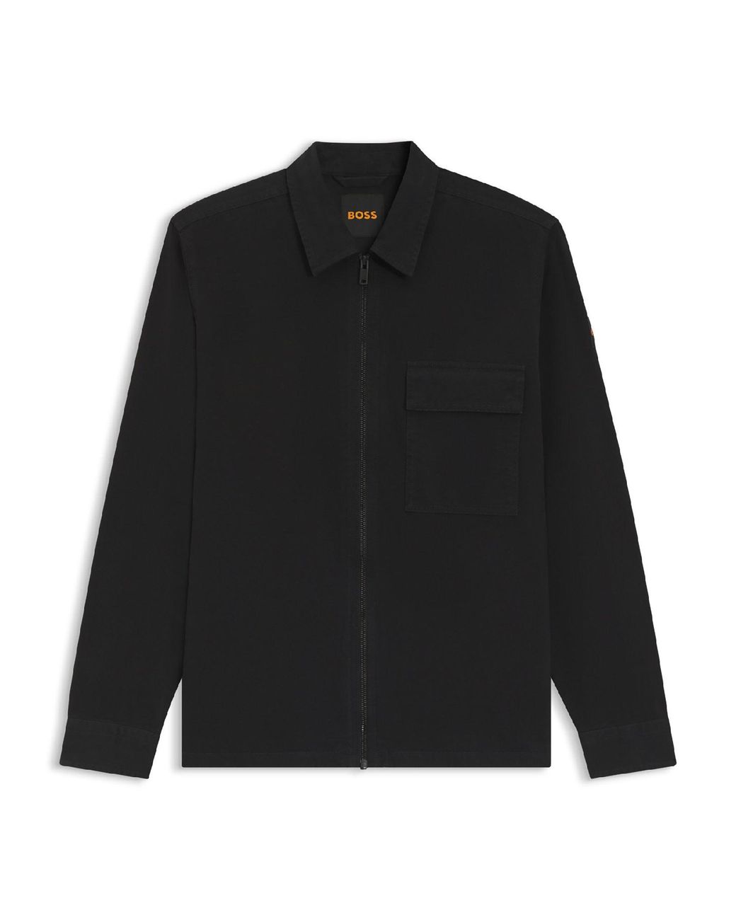 Boss Black Lorum Cotton Full-Zip Jacket for men
