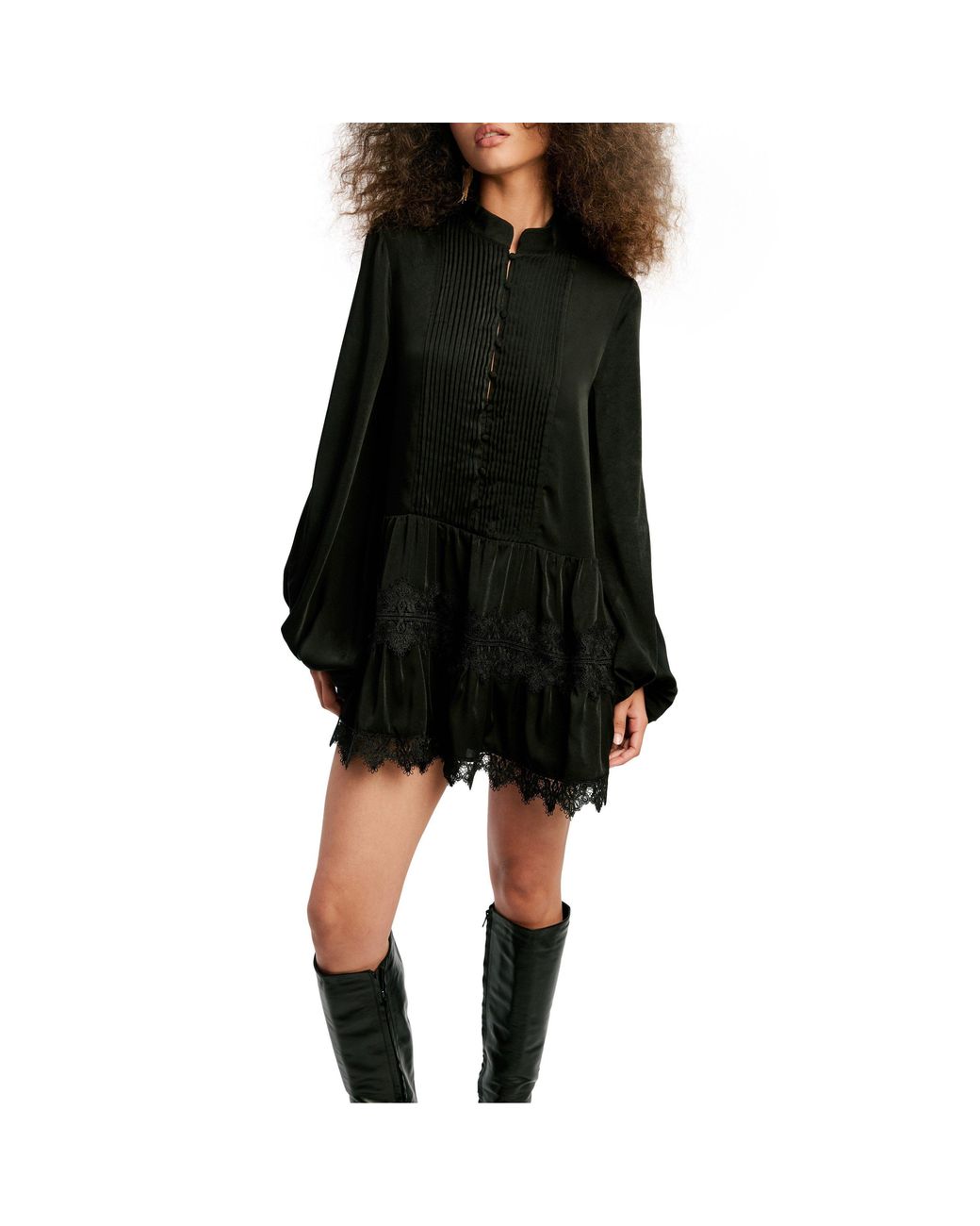 Bardot Black Antonia Shirt Dress