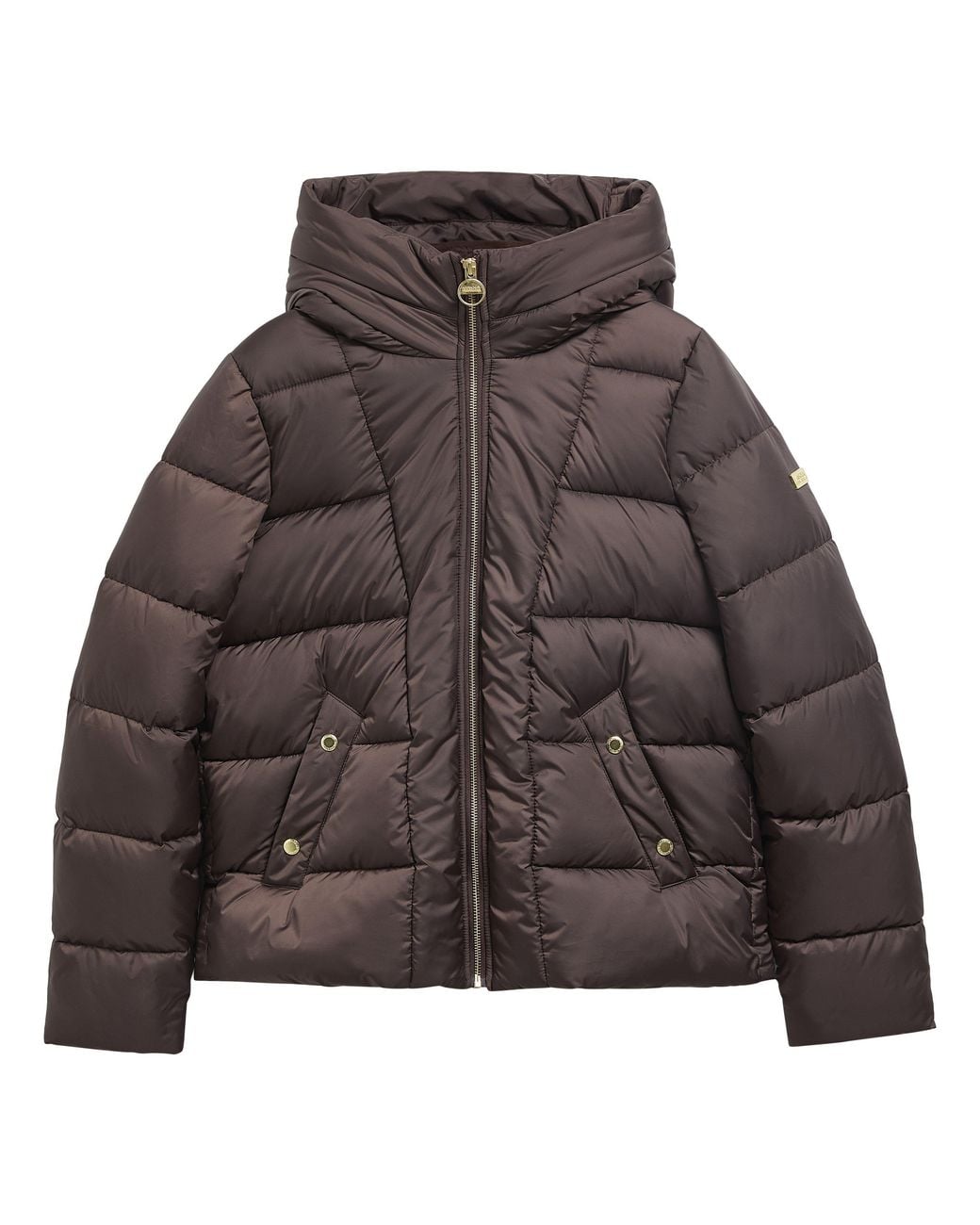 Barbour Brown B.Int Brantley Puf J Ld64