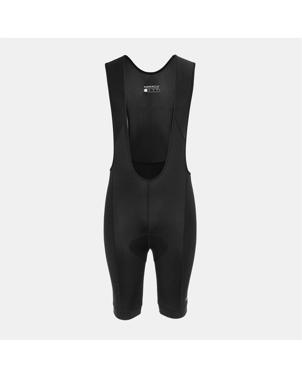 Pinnacle Black Bib Cycling Shorts for men
