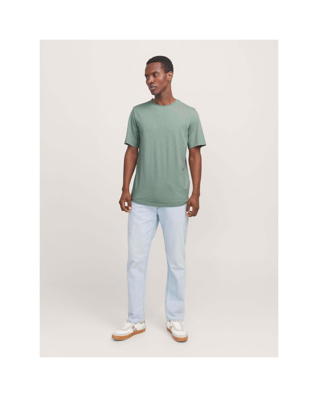 Jack & Jones Green Short Sleeve T Shirt for men