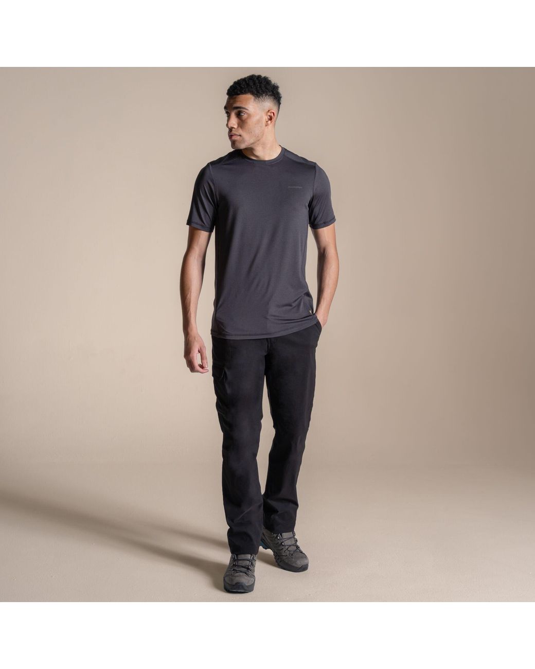 Craghoppers Blue Charon Ii Quick-Drying Technical T-Shirt for men
