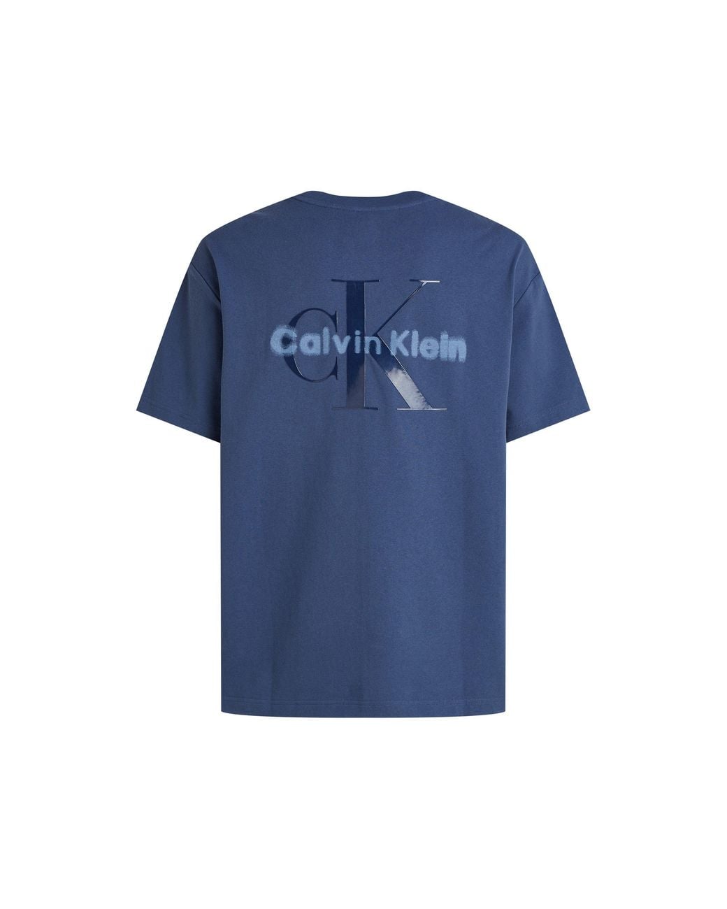 Calvin Klein Blue Short Sleeve T-Shirt for men