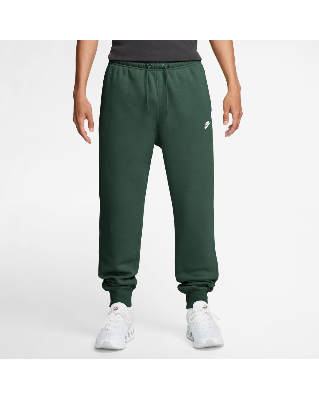 Nike Green Sportswear Club Fleece Jogging Pants for men