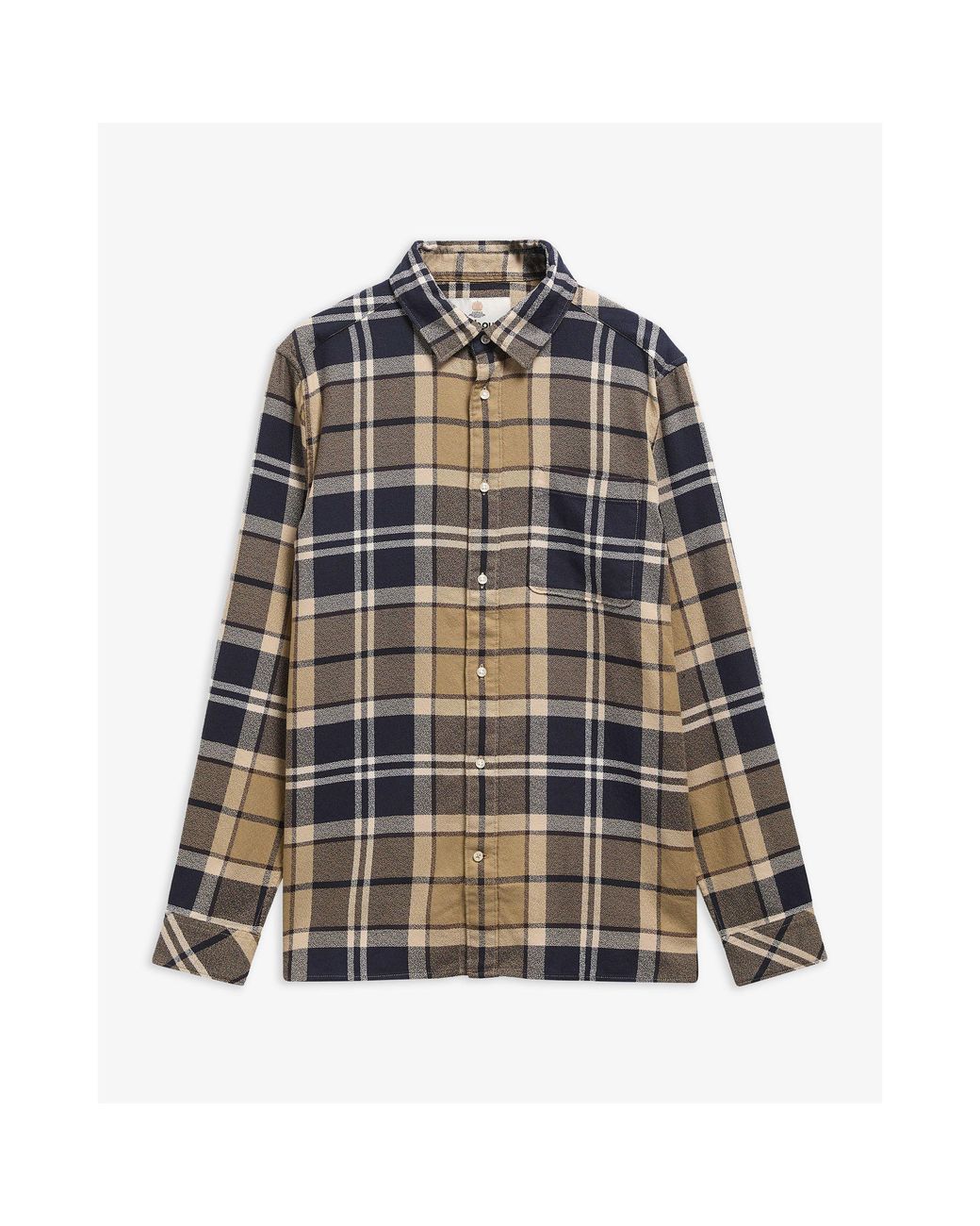Barbour Multicolor Bourne Tartan Modern Heritage Cotton Long-Sleeve Patterned Shirt for men