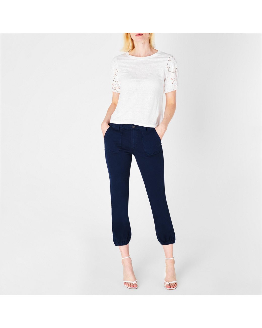PAIGE Blue Mayslie Jogger
