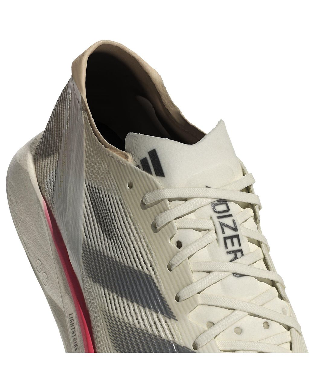 Adidas Pink Adizero Takumi Sen 10 Everyday Neutral Road Running Shoes