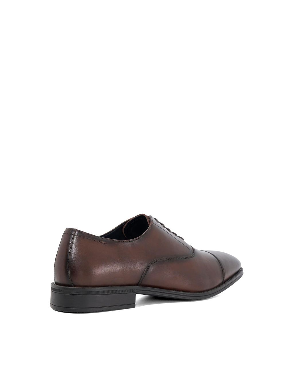 Dune Brown Steffon Derby Shoes for men