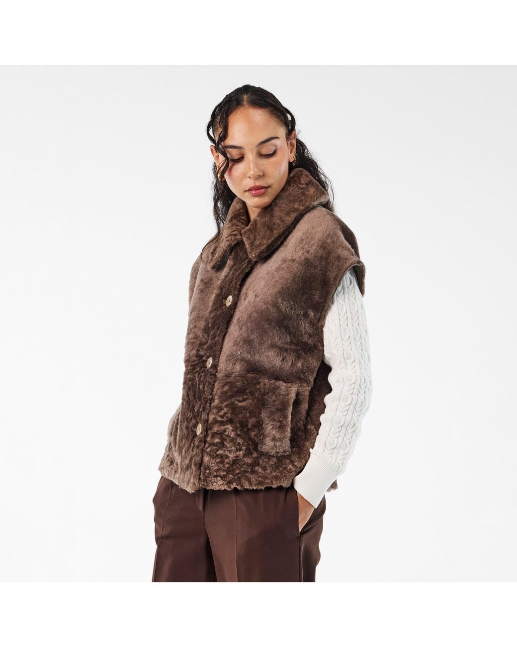 Joseph Brown Molin Sleeveless Gilet