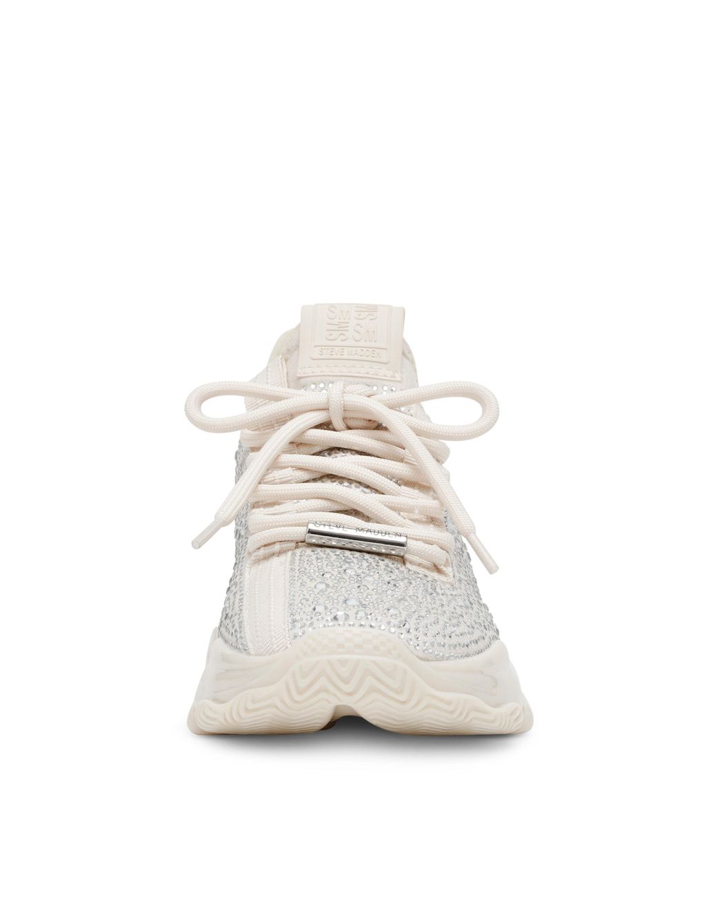 Steve Madden White Maxima-R Trainers