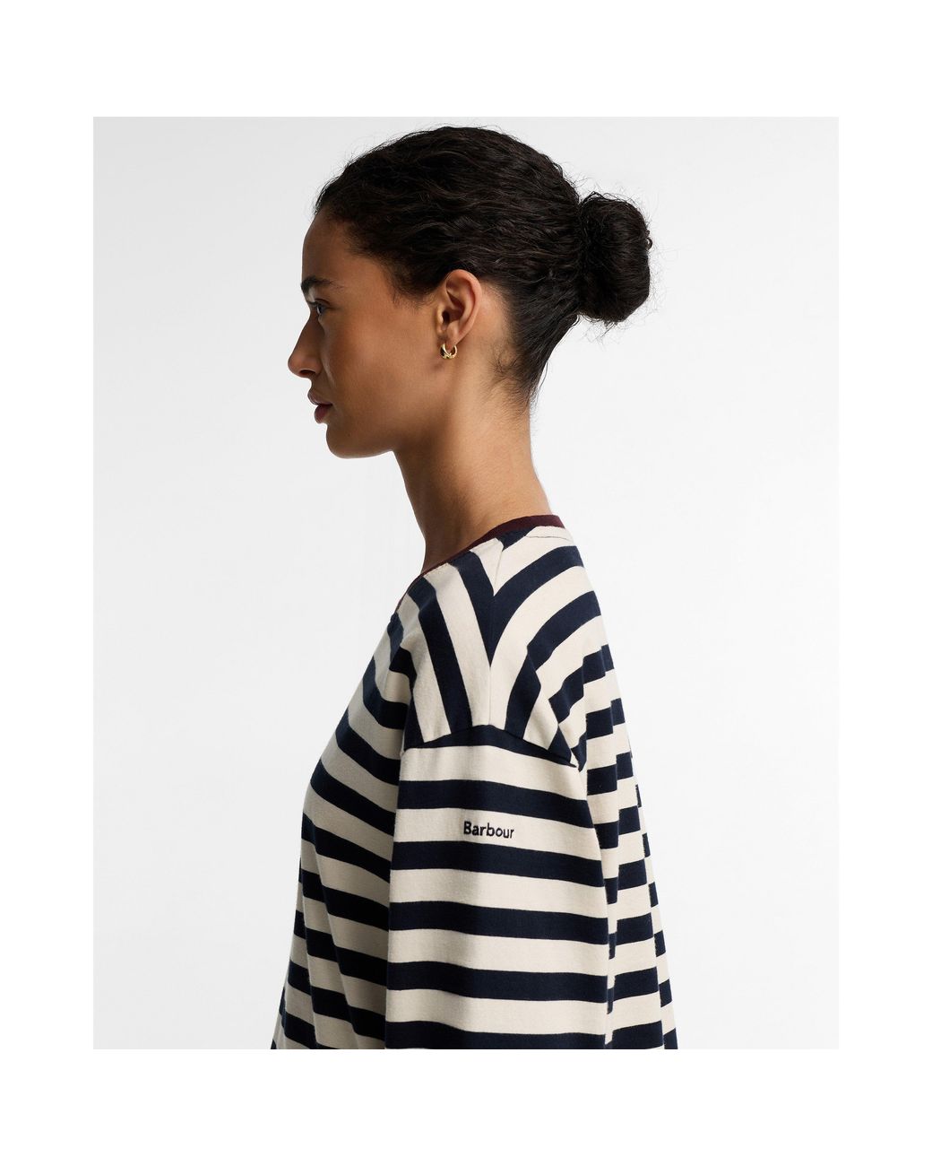 Barbour Black Woodhouse Timeless Classics Cotton Long-Sleeve T-Shirt