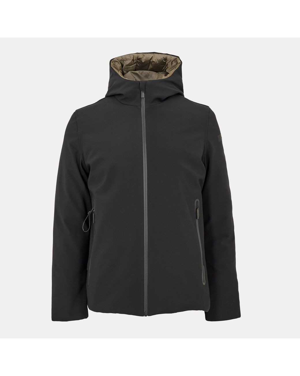 Roberto Ricci Designs Black Surflex Water Repellent Wind Resistant Softshell Jacket for men
