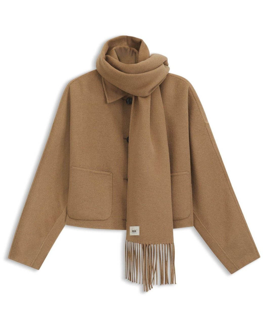 Boss Brown Cafrina Coat Ld64