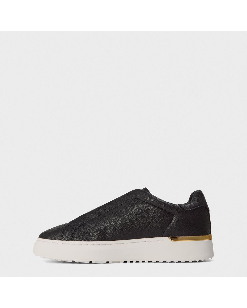 Mallet Black Grftr Elast Trainers for men